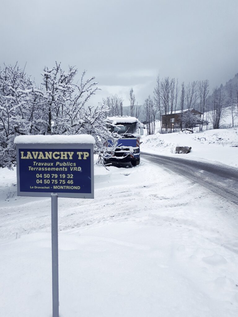 Panneau LAVANCHY TP hiver